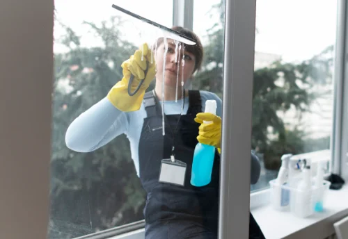 Nettoyage de vitres intérieures et extérieures à Valdallière